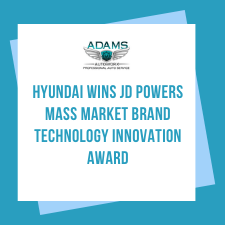 Hyundai wins JD Powers Mass Market Brand Technology Innovation Award